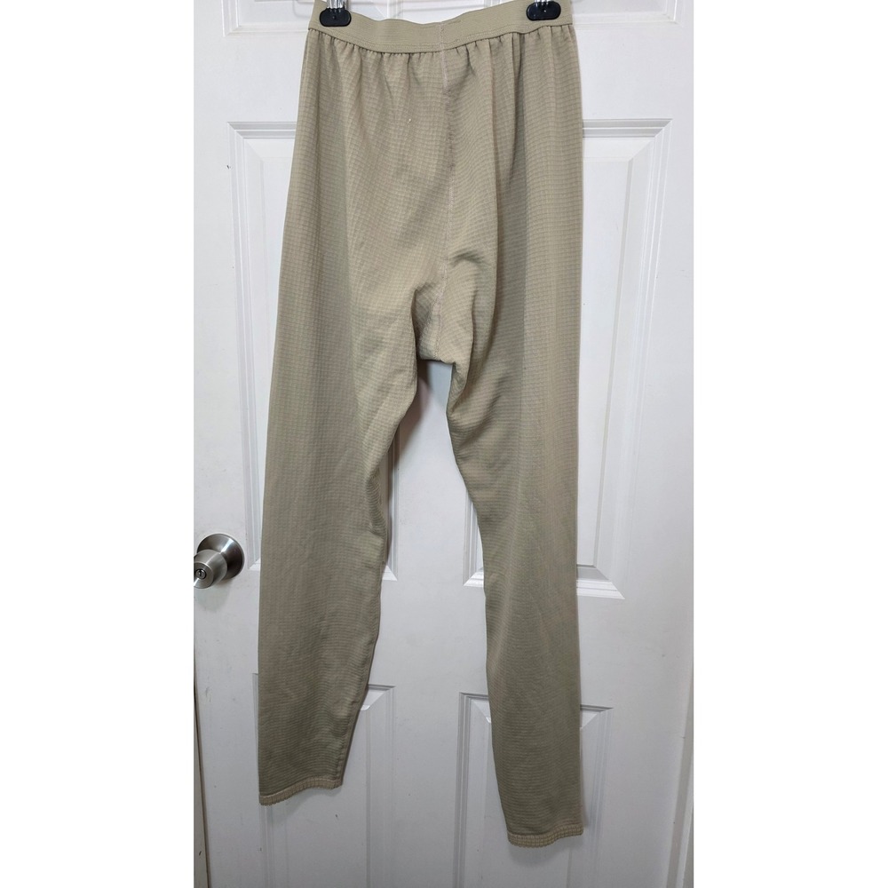 US Army ECWCS Gen III L2 Polartec Grid Fleece Thermal Pants Mens ML‎ Tan Kenyon - Picture 4 of 7